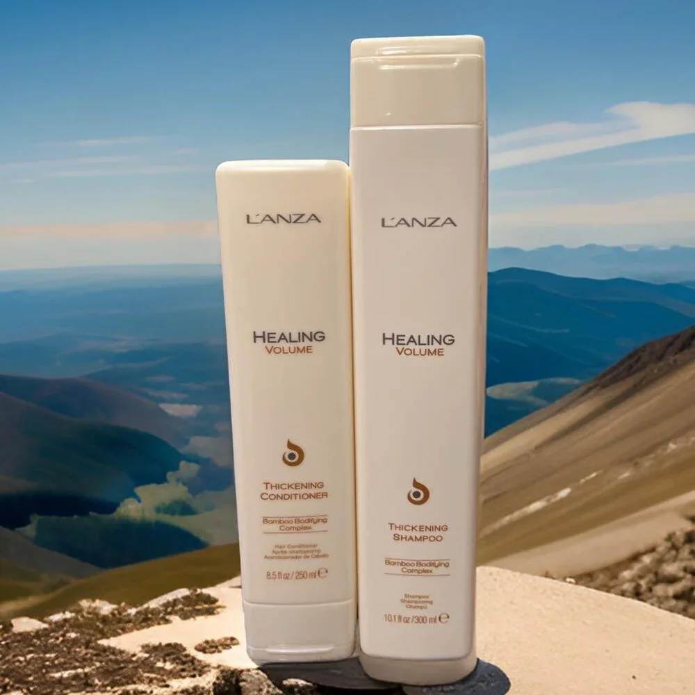L'anza Lanza Healing Volume Holiday Trio Shampoo Conditioner Boost